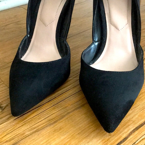 Strappy Black Closed Toe Stiletto - Picture 2 of 5